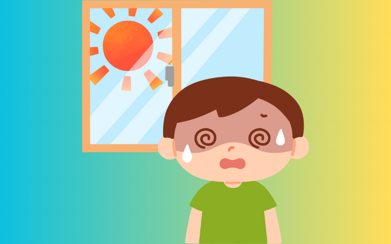 子どもの熱中症対策｜室内での注意事項